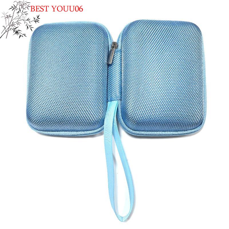 (YOUU06)Custodia Rigida in Nylon + EVA per Fotocamera Digitale Piccola da Viaggio Portaoggetti per Fotocamere per Accessori Scheda SD Scheda CCD