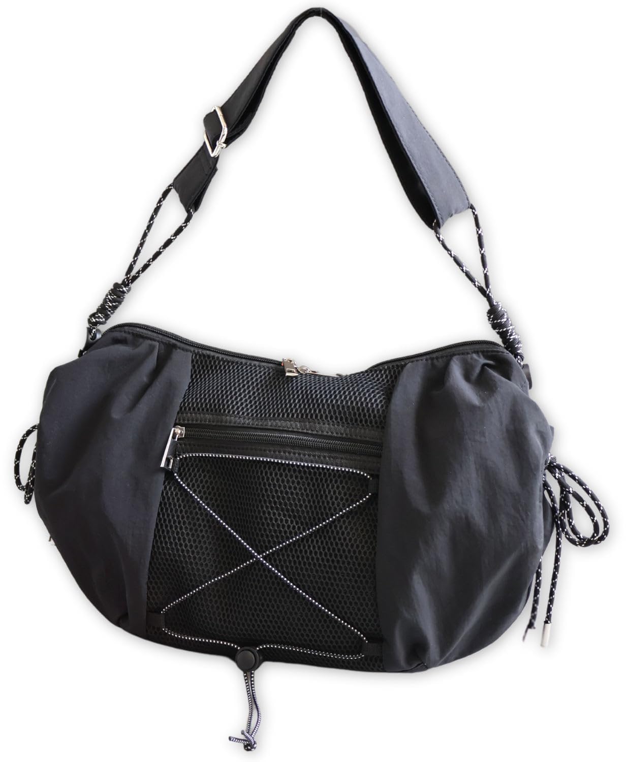 Grande Grace Lightweight Shoulder Bag for Women, Black