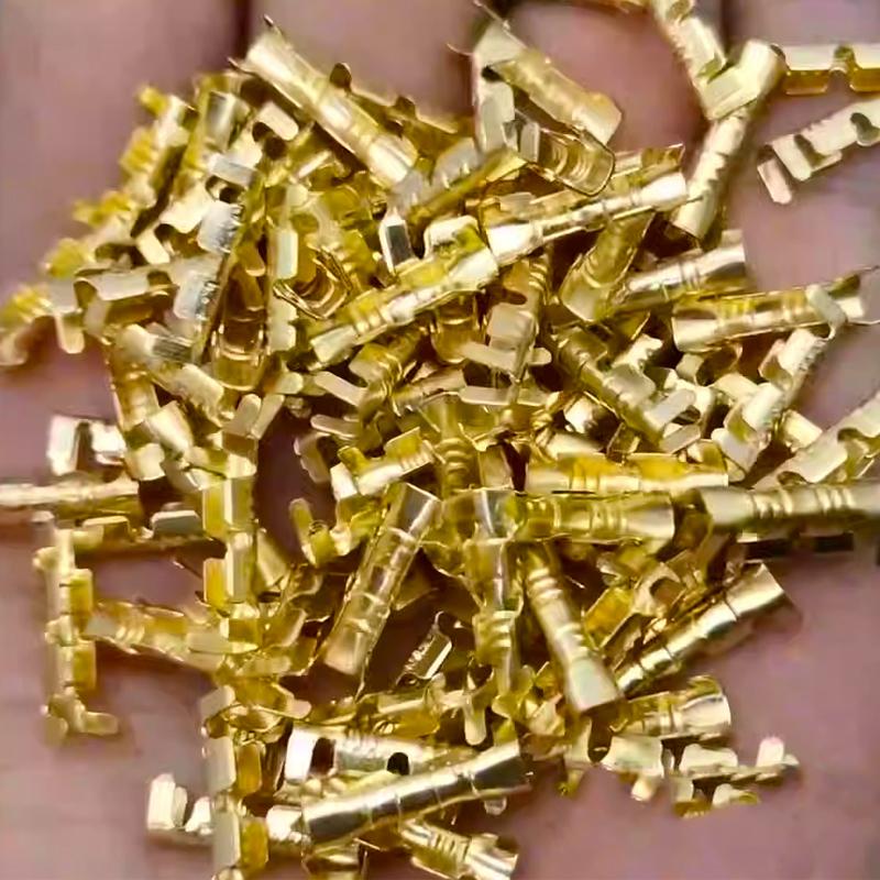 453 /453C U-shaped Terminal Tab Cold Inserts Terminal Wire Connector Terminales Electricos Small Teeth Terminal 0.3-4.0mm²