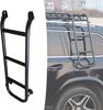 MTFZD SUV Side Ladder Fit Many Models, Manganese Steel Luggage Rack Ladder Car Aftermarket Accessories (Note Distance Limit 40CM)