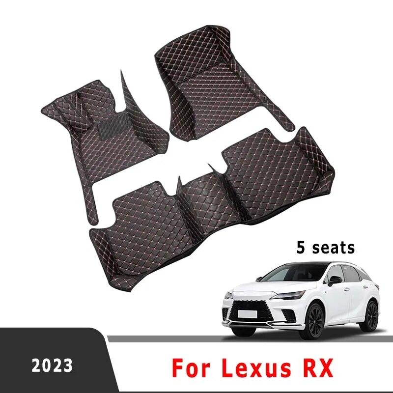 

Автомобильные коврики для Lexus RX 2023 (5-местный) Автомобильные интерьерные ковры, Стайлинг, аксессуары, коврики для ног, водонепроницаемая замена