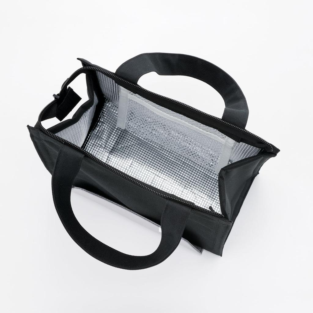 Skater Lunch Bag with Smartphone Black LBS5-A Stand, Insulated,