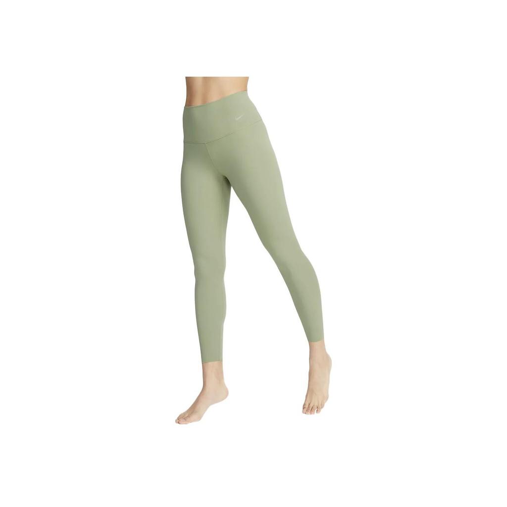 Nike Zenvy Air Series Solid High-Waisted Leggings Women Leggings Olive-Green DQ6016-386