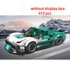 City Speed  Technical Moc Car Sports Car Racing Building Blocks Brick Vehicle Educational Construction Toys