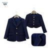 Blazer Bambini Stile Britannico Abbigliamento Asilo Primaria Uniformi Abbigliamento Stagionale per la Classe e Vestiti da Ospite