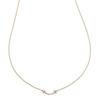 TIFFANY & CO. T 18K Gold, Diamond Necklaces Unisex Gold 42411475