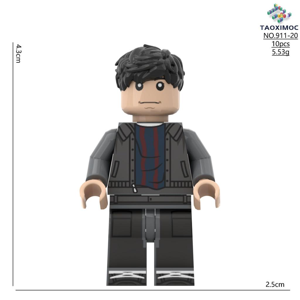Stranger Things Building Block Figures, Mike & Will Collectible Action Figures, DIY Assembly Toy
