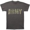 Herren Army Camo Logo T-Shirt Klein Grau