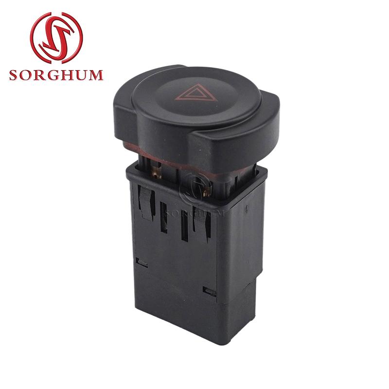 SORGHUM 8200602232 For Renault Aprio Dacia Duster Sandero Auto Power Emergency Hazard Warning Flash Light Single Button Switch