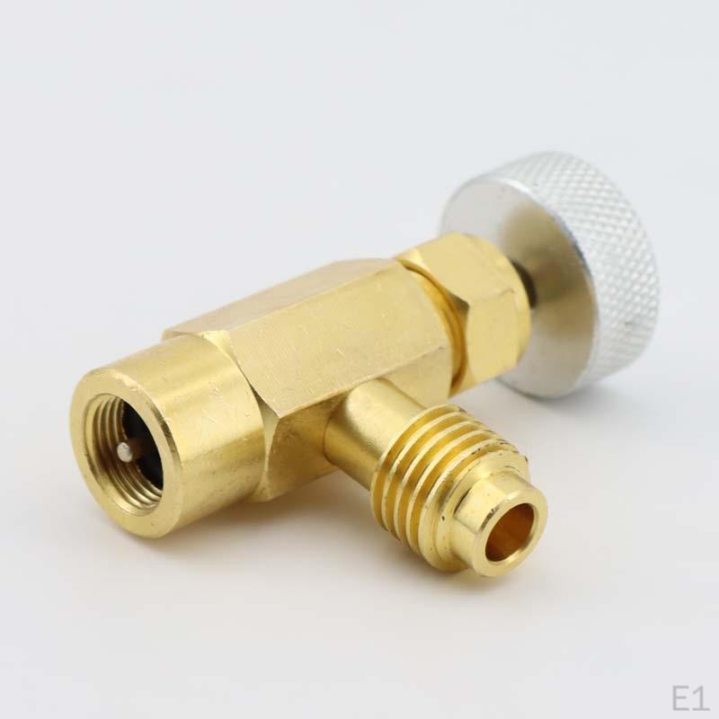 Conditioner Can Tap Adapter Professional Components R134A Dispenser Self Sealing for Car