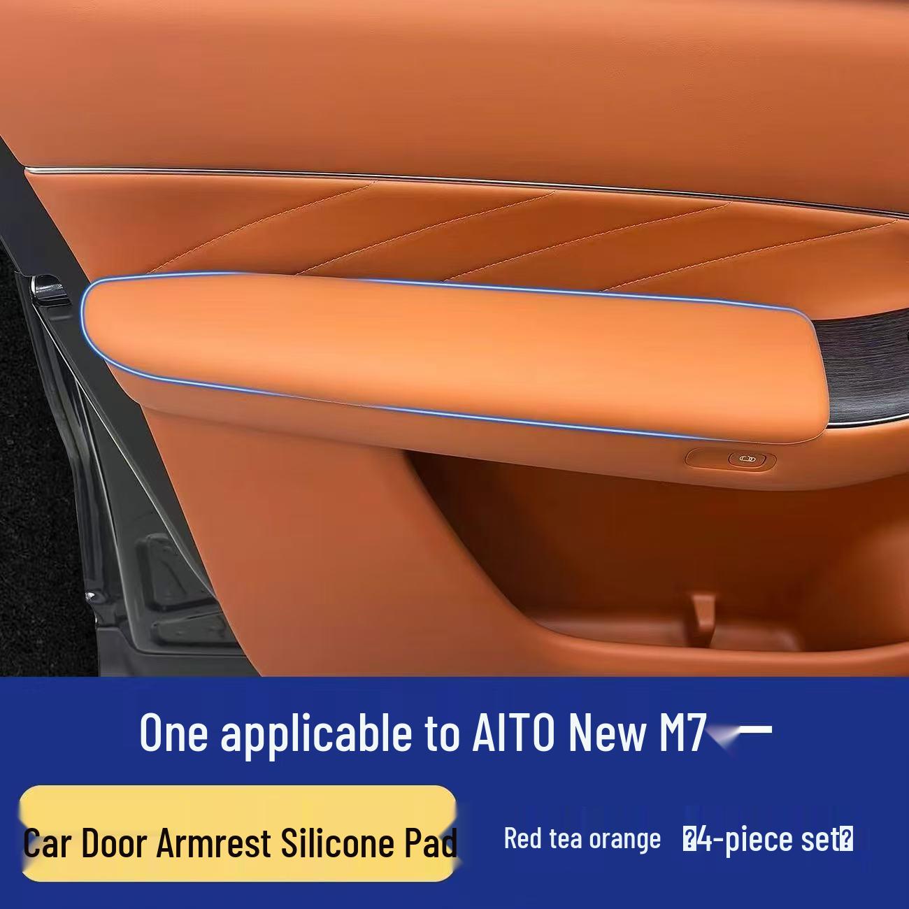 Silicone Armrest Pad for AITO M7/M8 Cars (26 Models)