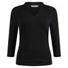 Kustom Kit Womens/Ladies Mandarin Collar 3/4 Sleeve Top