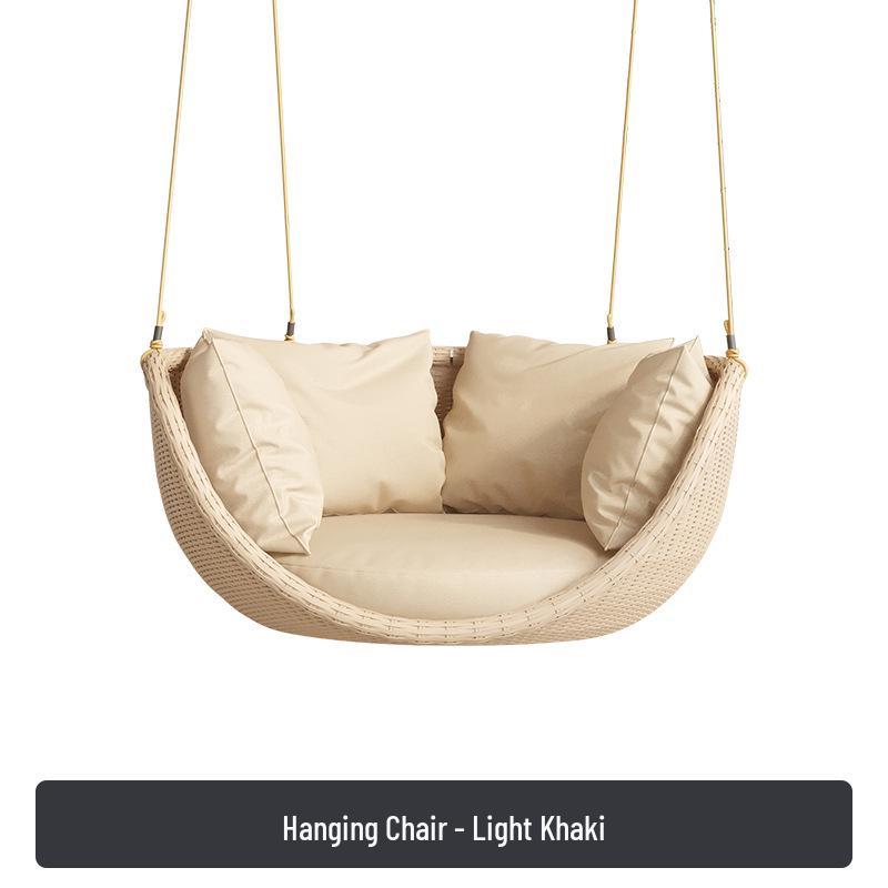 Indoor Hanging Chair: Balcony Bedroom Swing Chair for Adults and Teens
