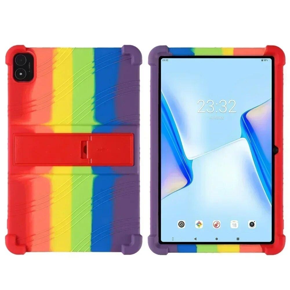 TECLAST M40PLUS/P40HD/P40S 10 inç 2023 Tablet için Koruyucu Kılıf, Jumper Ezpad M10SE 10 inç için Çocuk Dostu Yumuşak Silikon Ayarlanabilir Standlı Kapak