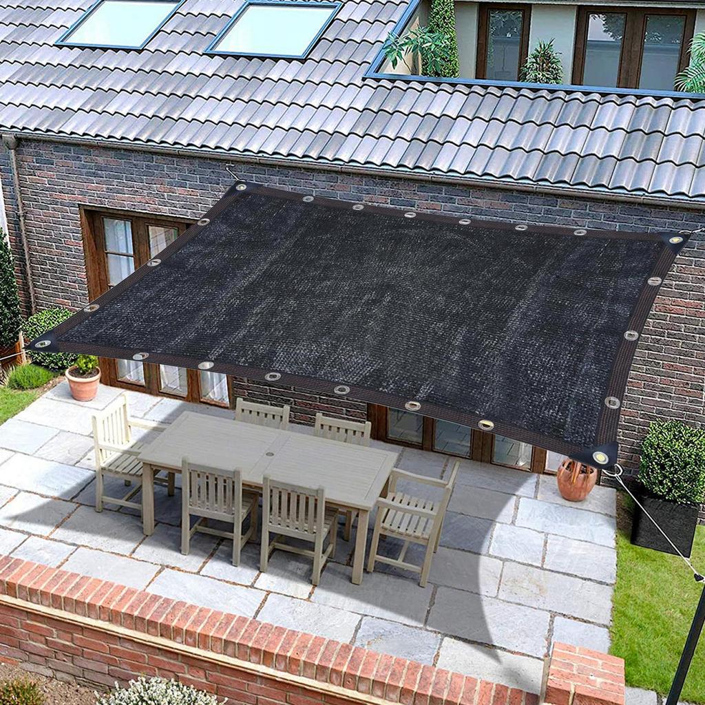 Lona para Gallinero Techo para Gallinero con 20 Cuerdas de Bola Malla de Red Pantalla Protector Solar Tela de Sombra para Invernadero