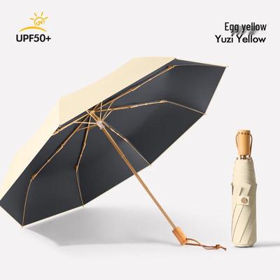 Jingxin Manuelles Dreifach-Sonnenschirm-Regenschirm