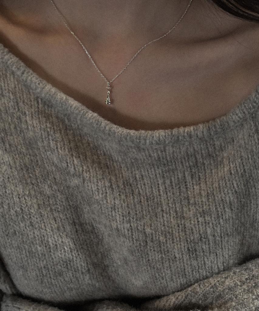 Chalangsi Chess Queen Necklace 925 Silver