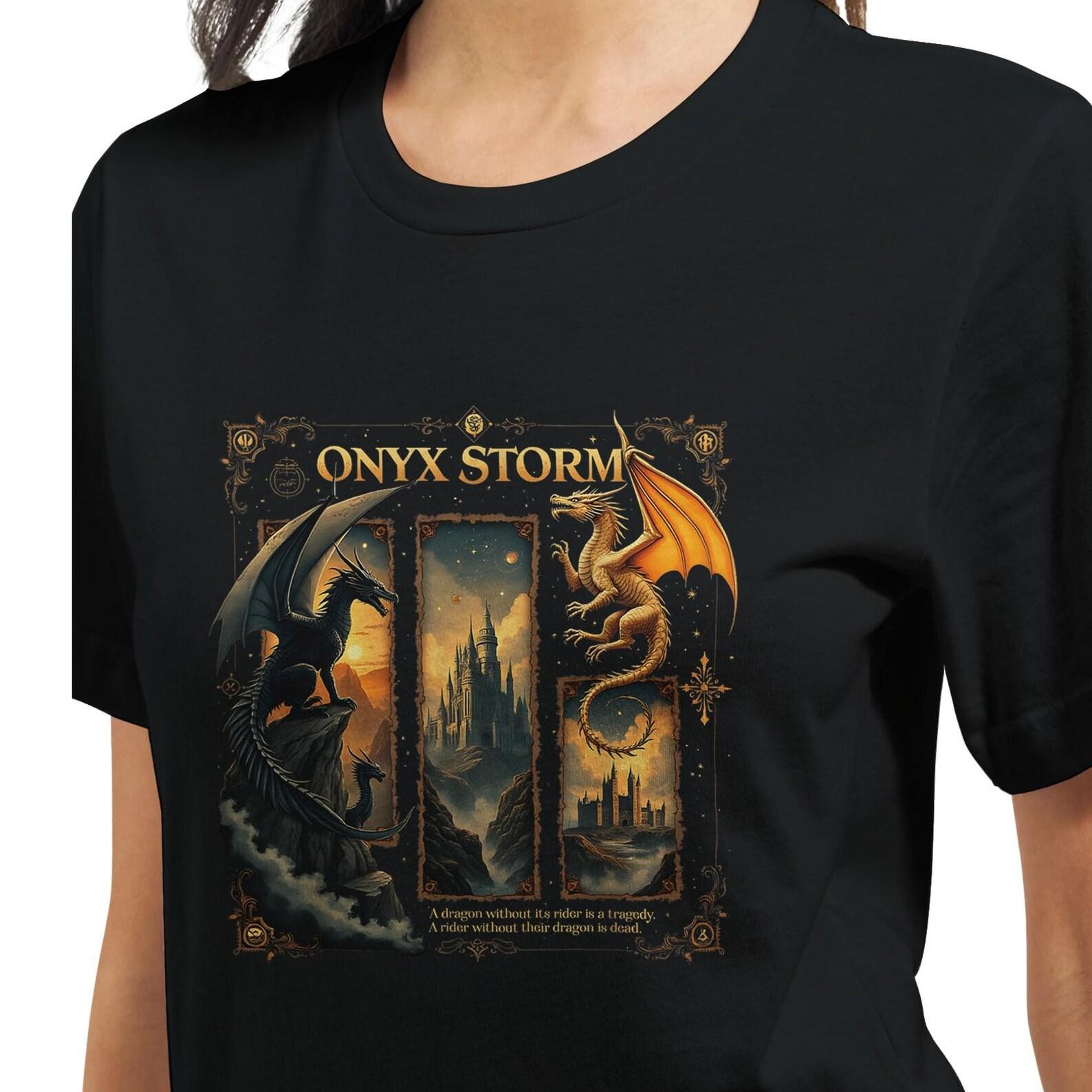 Basgiath War College T-Shirt, Fourth Wing, Gift For Her, Onyx Storm, Fourth Wing Shirt, The Empyrean Series, Violet Sorrengail Fantasy Book M