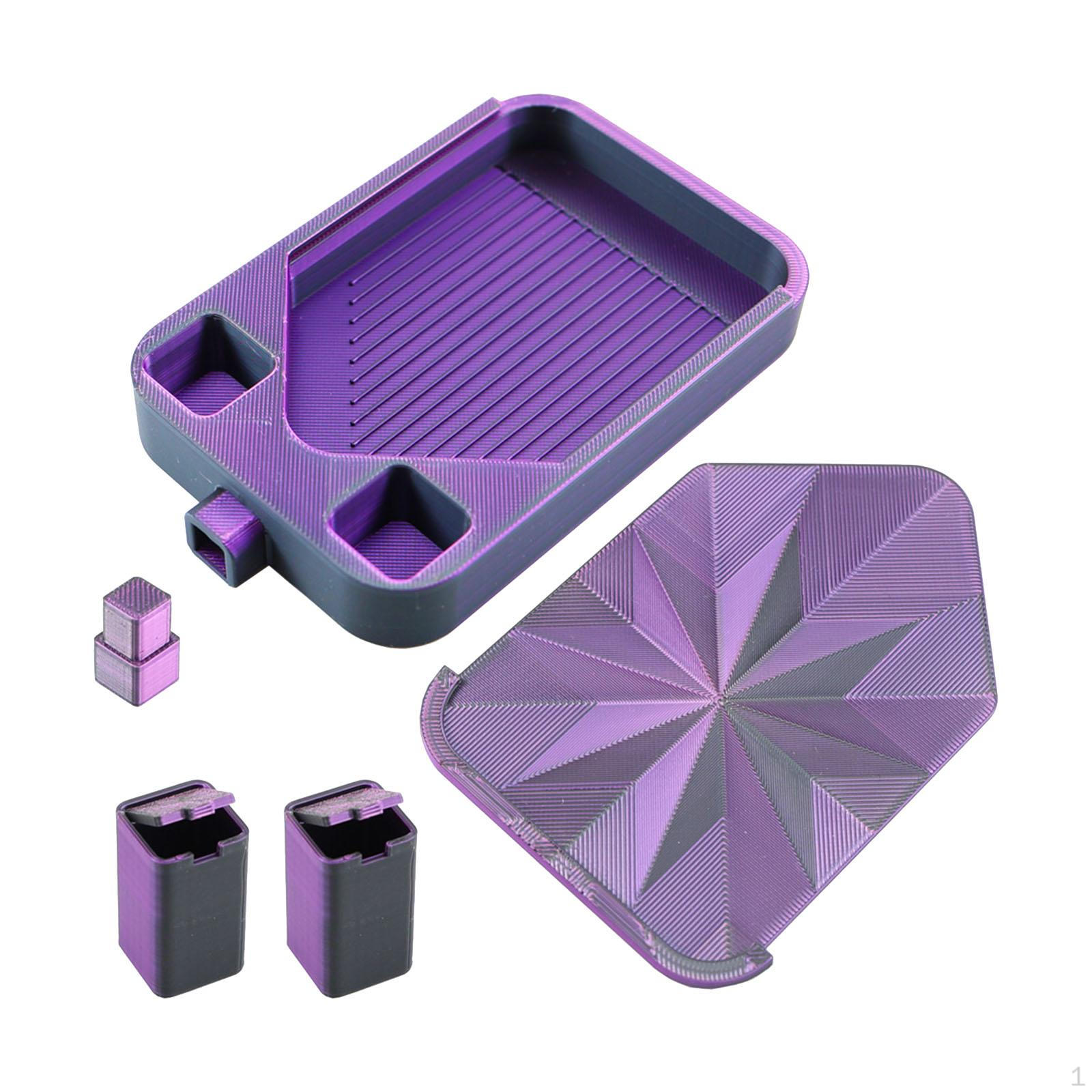 Tray Bead Sorting Rhinestone Plates Storage Container Accessory PP Material Black Purple 790₽