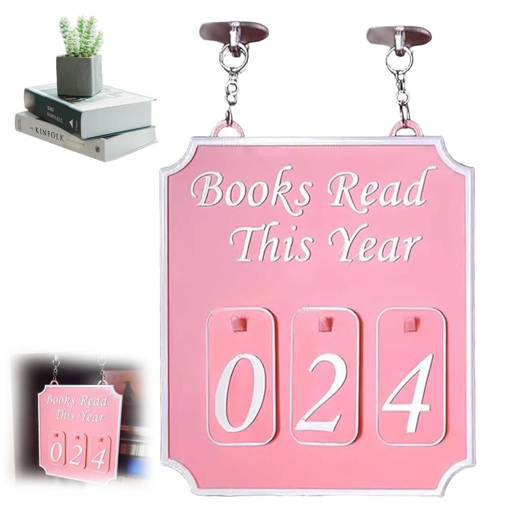 Handmade Wooden Hanging Shelf Book  Wall Decoration, Rustic Style Book Lover Sign, Suitable For Home, Or Classroom