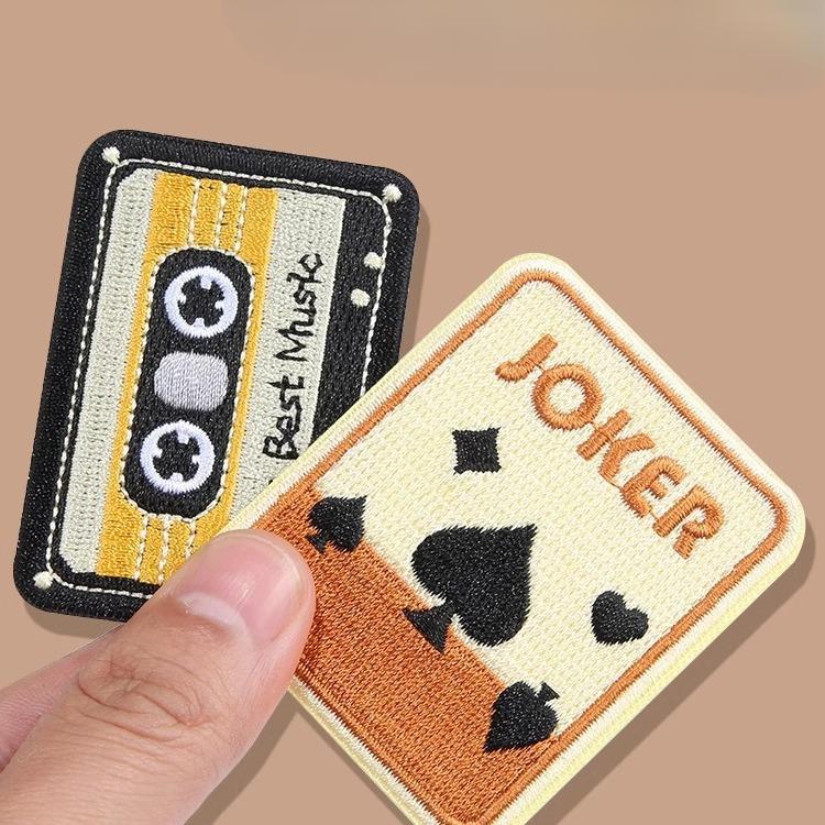 Self-Adhesive Patch Stickers, Clothes, Pants, Holes, Decorative Cloth Stickers, Down Jackets, Seamless Repair, Repair, Embroidery Stickers, Washable