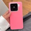 Capa Para Celular Bumper de Silicone Líquido Doce Gelatina Para XiaoMi 15 14 13 Redmi K70 Ultra K80 Pro Pele Fosca À Prova de Choque Capa Traseira Macia