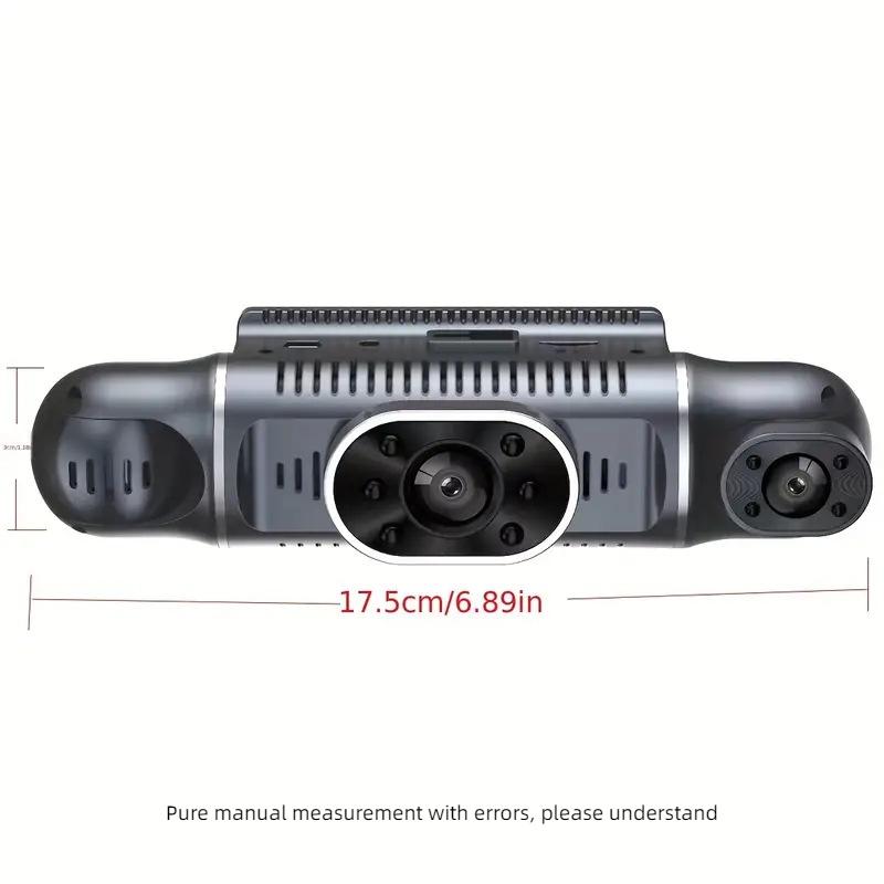 Bil Dash Cam Kjørekamera HD 1080P med Night Vision Loop-opptak Valgfri 24-timers parkeringsmonitor og WiFi-funksjon