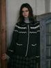 Lenina Rosy Wool Cowichan Cardigan_Gray
