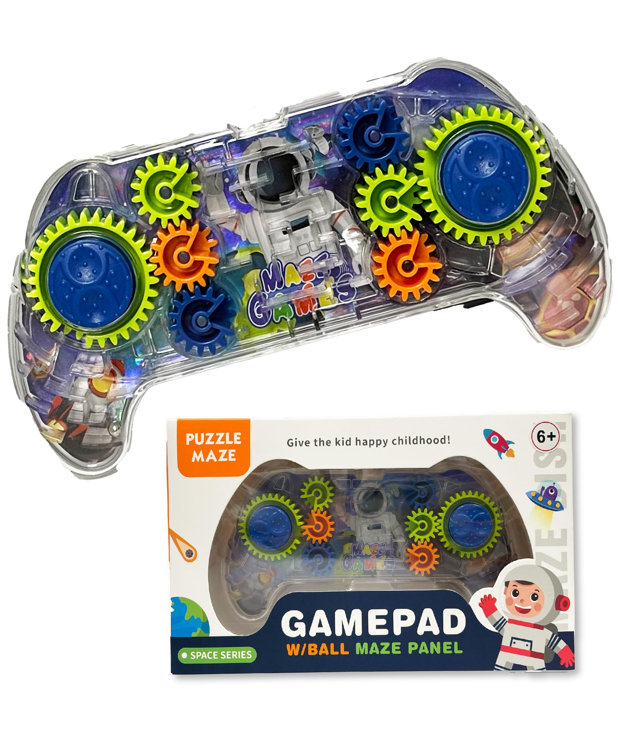 

Развивающая игрушка игра-лабиринт для мальчиков и девочек 6 лет и 3D тренировка мозга подарок на день рождения вверх, лабиринт, головоломка, подарок, (Космос)