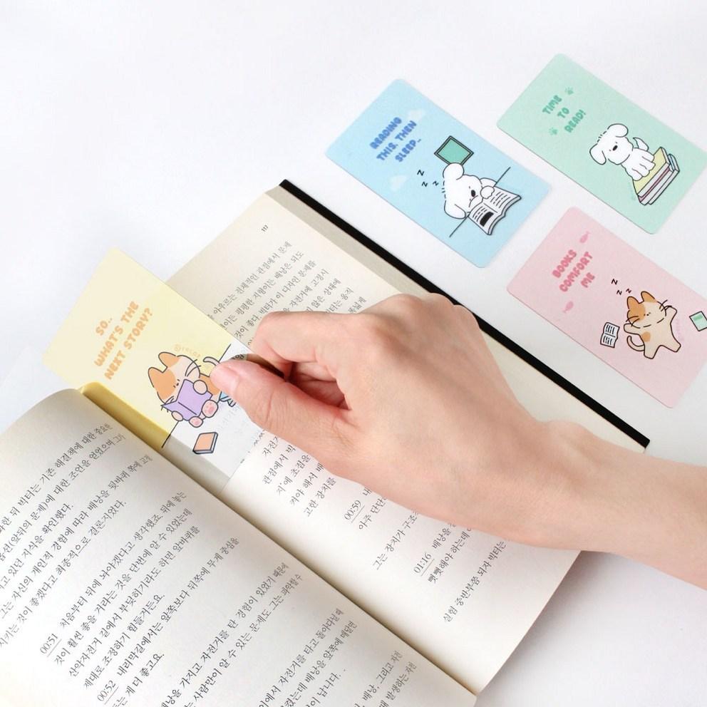 Ricos Translucent Photocard Bookmark 4-Piece Set, Lily & Coco, 1 Set