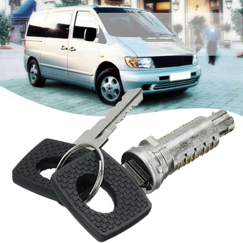 6707600205 Set de cinci butucuri de încuietoare pentru ușă cu 2 chei identice pentru LT Mercedes Sprinter Vito W638 Orice ușă Nou-nouț