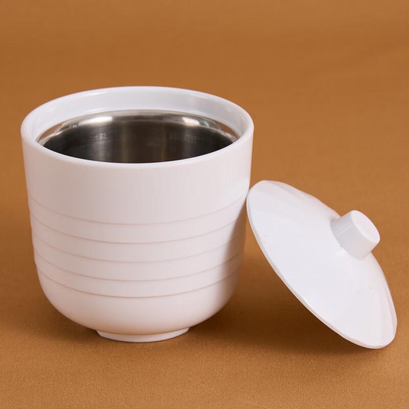 4.5-inch Tall Threaded Melamine Soup Bowl