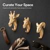 Resin Coat Hook Animal Shape Key Holder Distinctive Coat Hanger  Home Decor