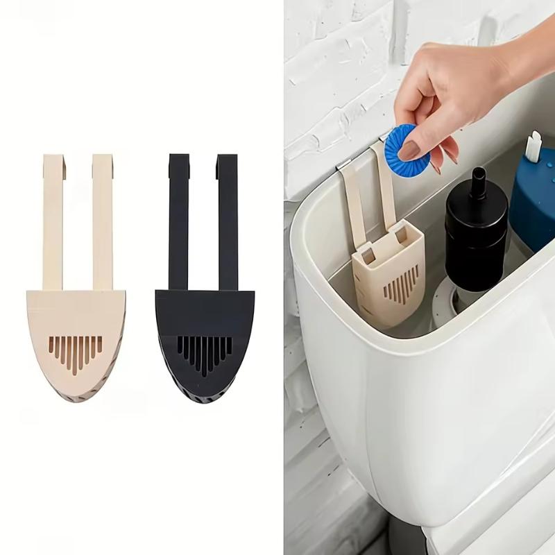 Toilet Tank Cleaner Holder Dissolution Booster Bracket Suspending Toilet Cleaning Tablet Holder For Bathroom Dorm Apartment Home
