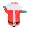 3.3FT Inflatable Father Xmas Lean Out From Window IP44 Water Proof Blow Up Xmas Decoration for Home Holiday Party US