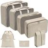 7-Piece Travel Storage Bag Set: Portable and Versatile Organizer for Suitcases