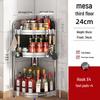Stainless Steel Multi-layer Corner Spice Rack