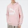 Puma Classics Logo Print Hoodie Men Hoodie Pink 531370-26