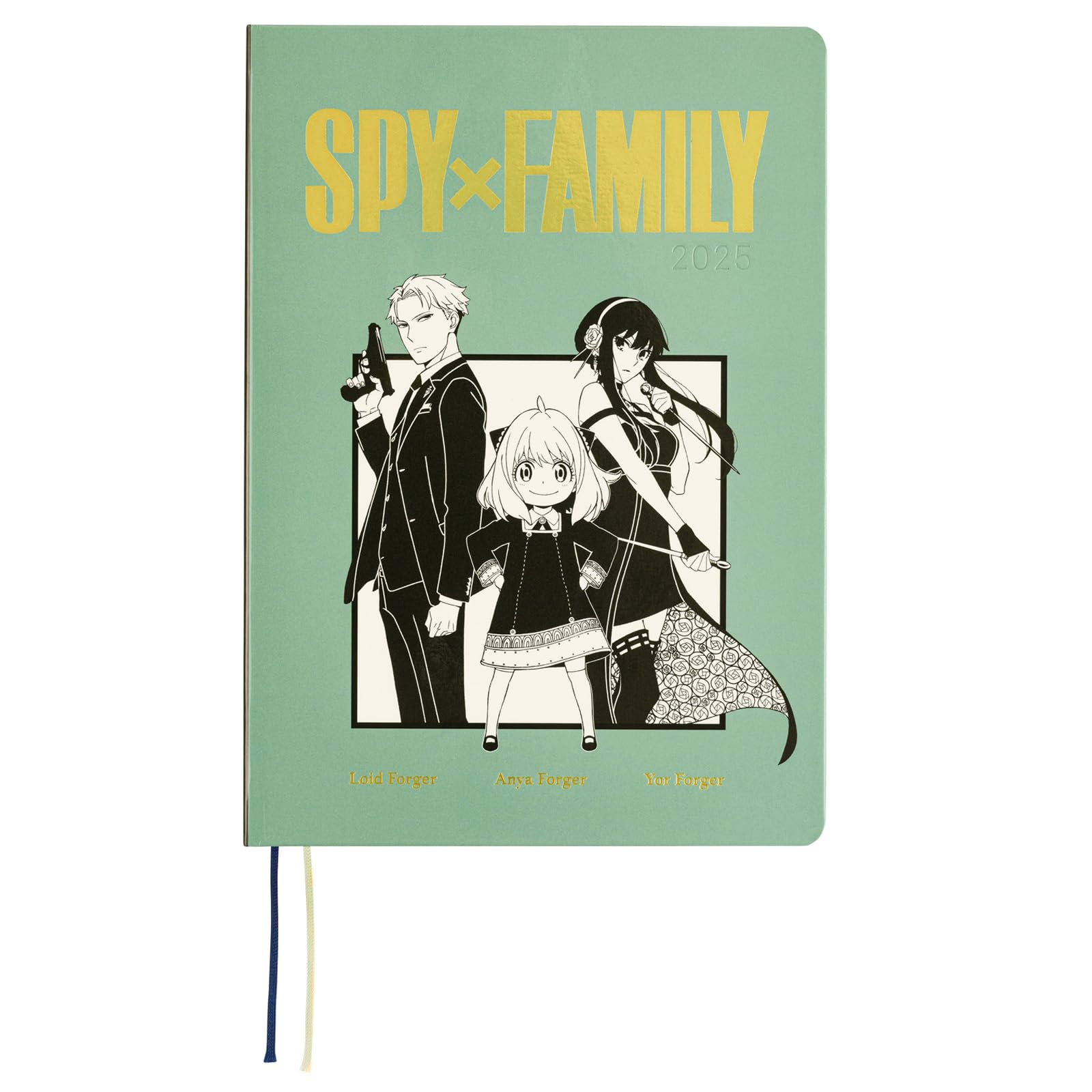 

Hobonichi Techo 2025 HON Family certificate stamp page per on SPY×FAMILY/Folger Domestic [A5/1 day/January/starts Monday]