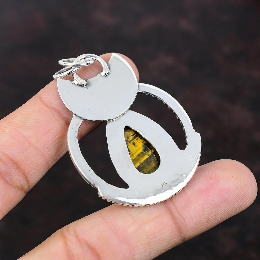 Nellite Pendant Original Gemstone Pendant Handmade Nellite Jewelry 925 Sterling Silver Pendant Stylish Pendant Gift For Her Elegant Pendant