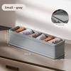 Cotton Linen Storage Box With Collapsible Organizer For Bedroom And Living Room