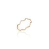 LUNNE 14k Sparkle Wave Silver Ring (14k Gold) #LFR10