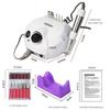 Electric Pen Type Manicure Polisher Pro Manicure Machine Apparatus for Manicure Pedicure Kit Electric Nail File -EU Plug