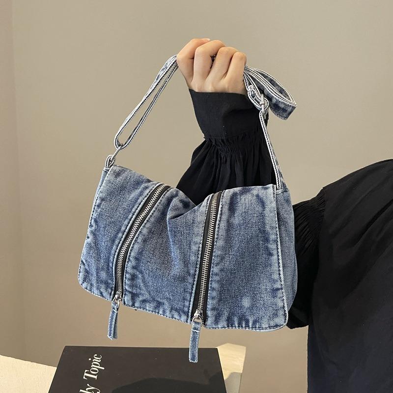 Genți Denim Genți Femei Sute Crossbody Premium Capacitate Mare Genți Messenger