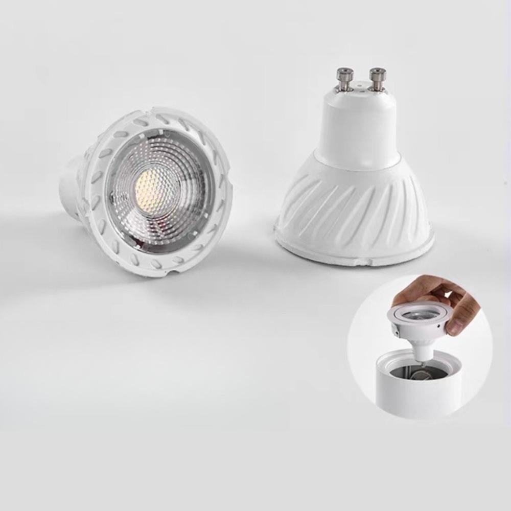 1/10PCS GU10 LED Light Bulb for Recessed Track Lighting 6500K 3000K 7W Spotlight GU10 Bulb Halogen 50W Equivalent Light Bulbs