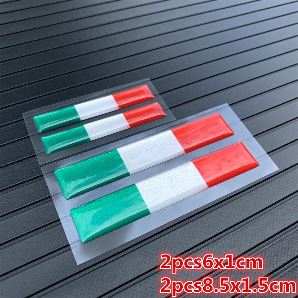 3D Brazil Korea UK ITALY FRANCE GERMAN Russia Spain National Flags Car Stickers Automobiles Motorcycles Decorating Accessories