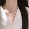 925 Sterling Silver Zircon Pendant Necklace Necklace Women Fashion Jewelry