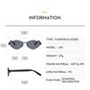 Women's sunglasses, men's and women's retro polygonal metal sunglasses