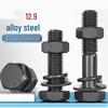 Alloy Steel 12.9 Grade Hex Head Screw & Nut Set