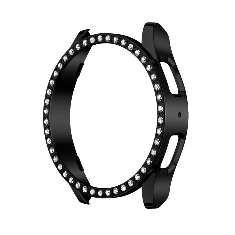 

Чехол Diamond PC Hollow для Samsung Galaxy Watch 7 40 мм 44 мм защитный бампер для Samsung Galaxy Watch7 аксессуары Galaxy Watch7 40mm чёрный